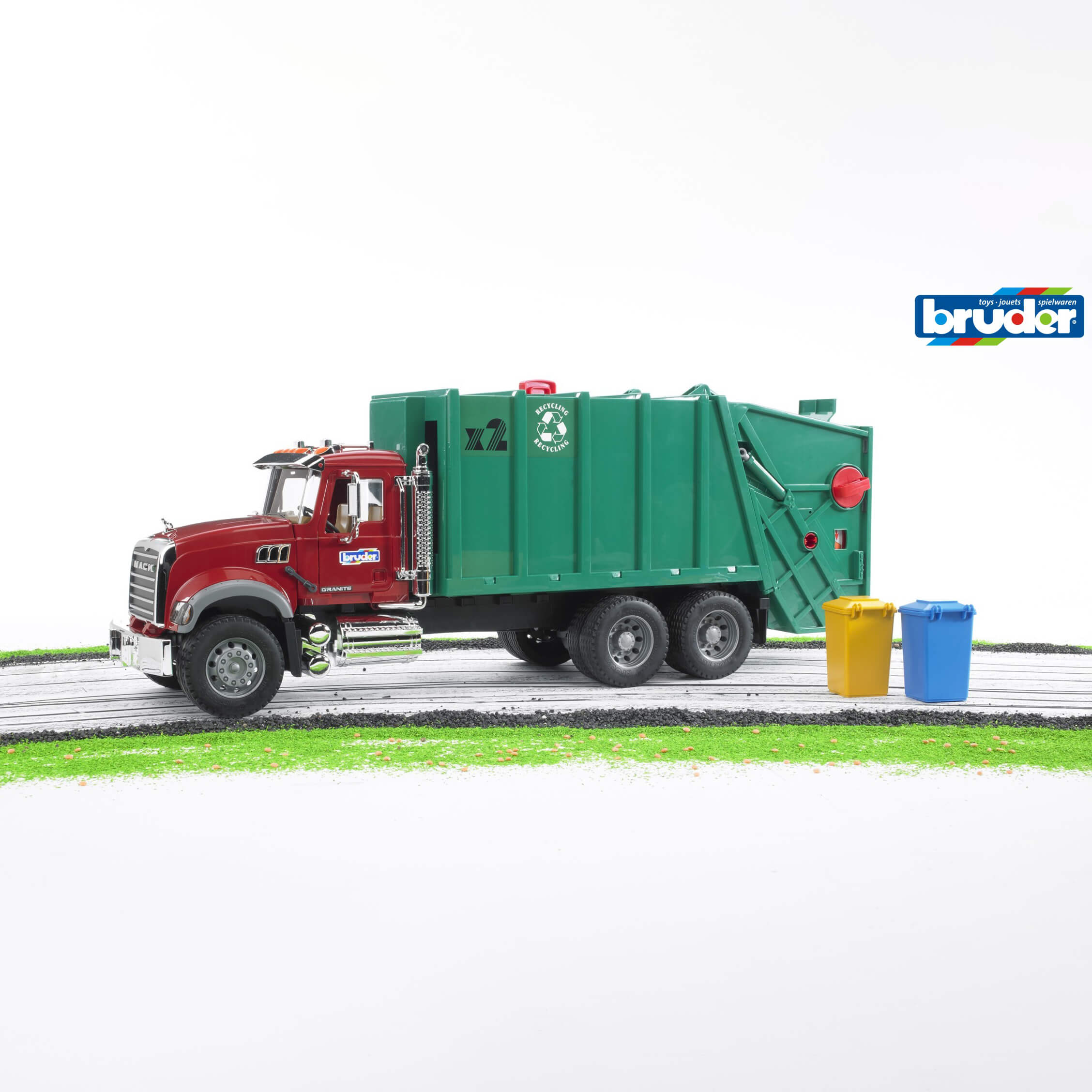 Bruder 02812 Šiukšlevežė