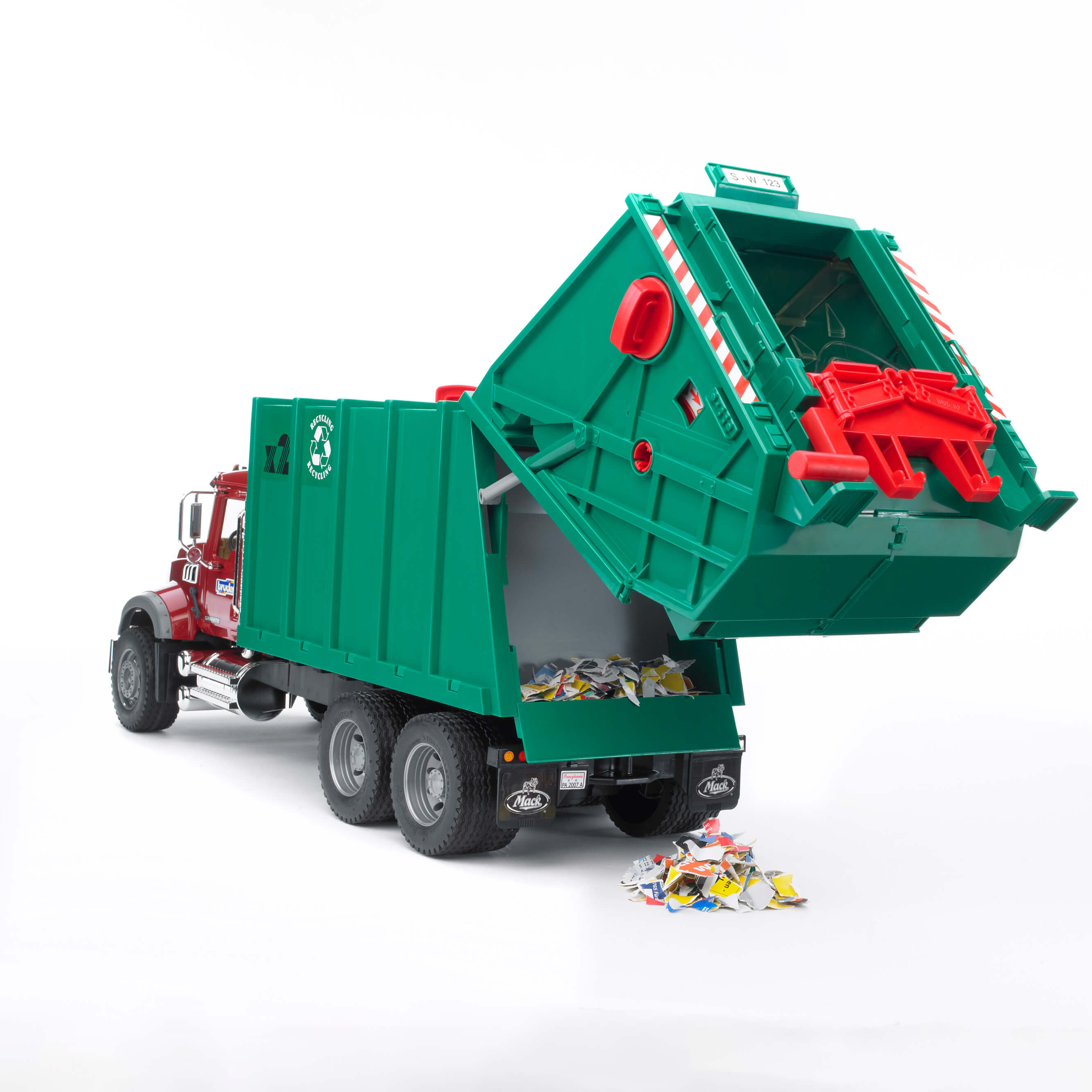 Bruder 02812 Šiukšlevežė