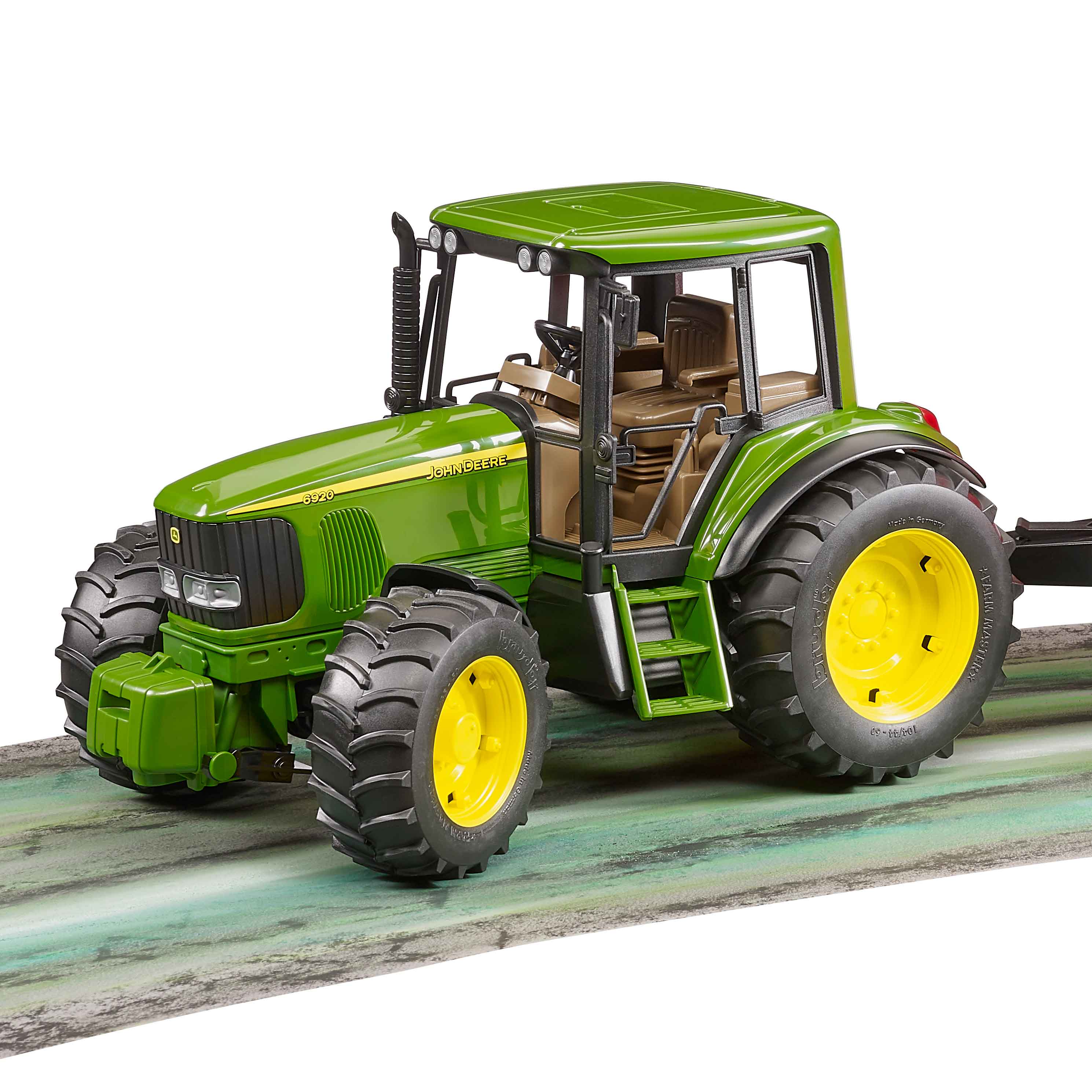 Bruder 02057 Traktorius su verčiama priekaba John Deere 6920