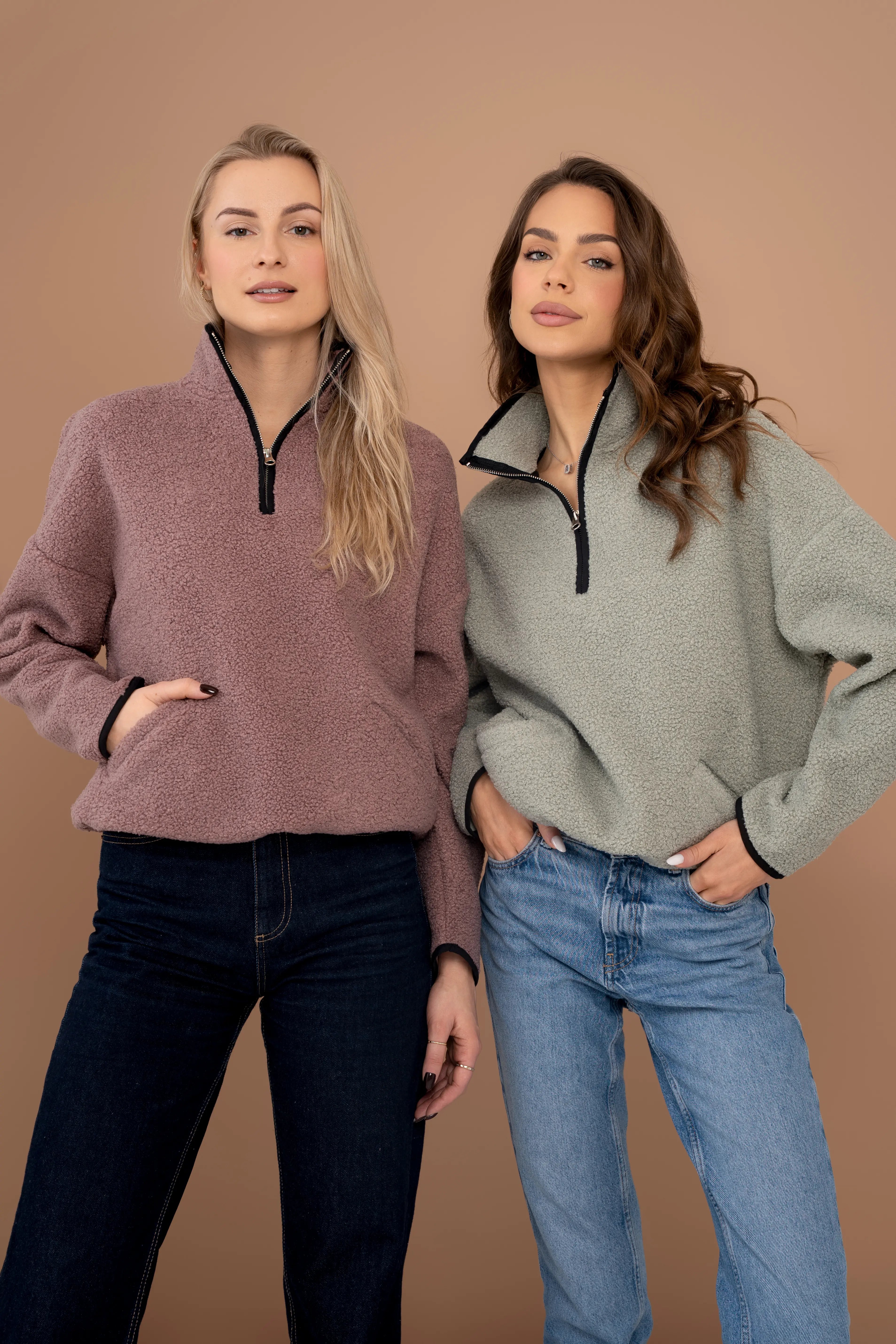 Oversized teddy džemperis "Dana" CMF570-17