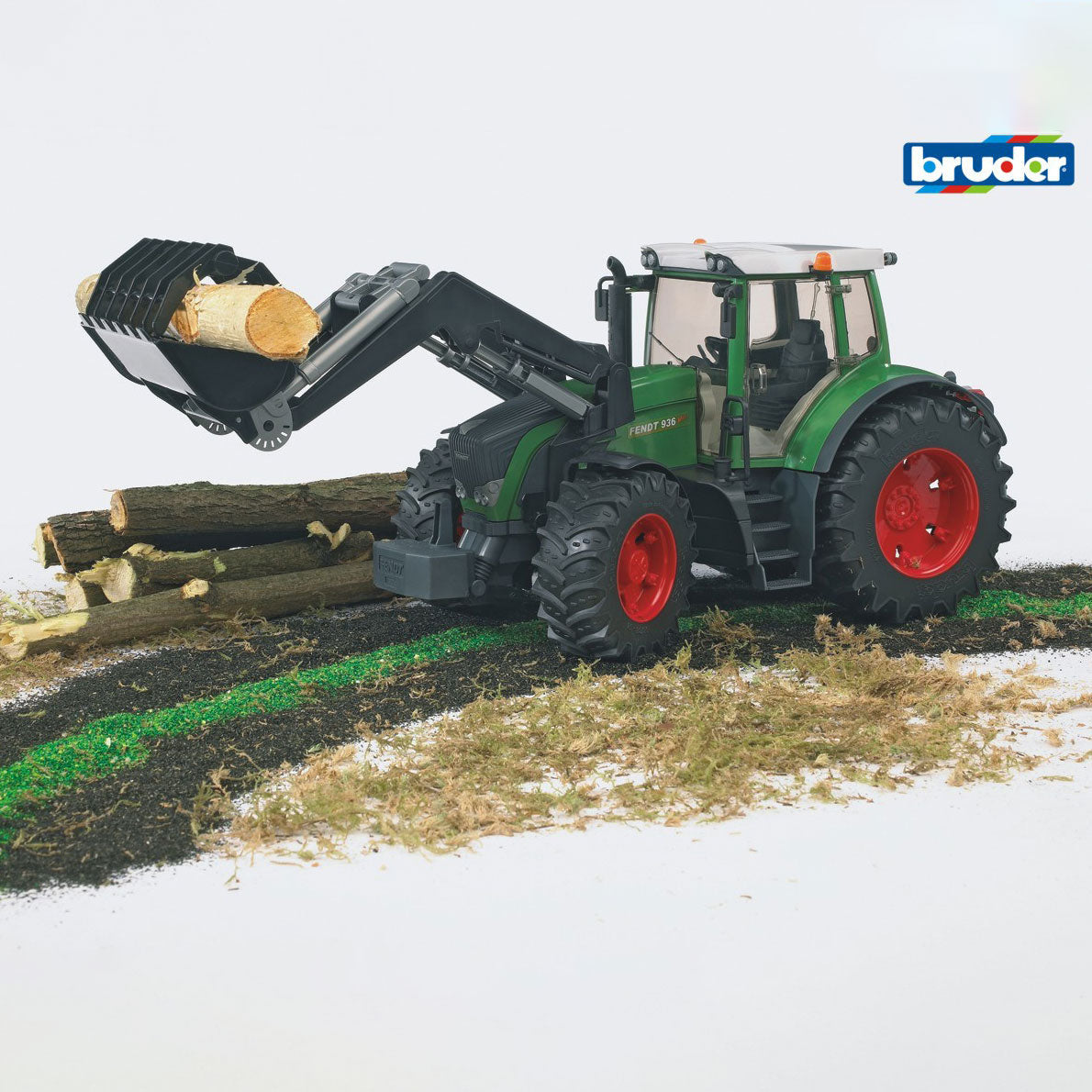 Traktorius su krautuvu „FENDT“ - 03041