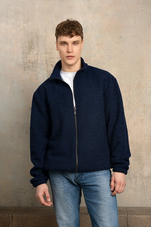 Oversized teddy džemperis 