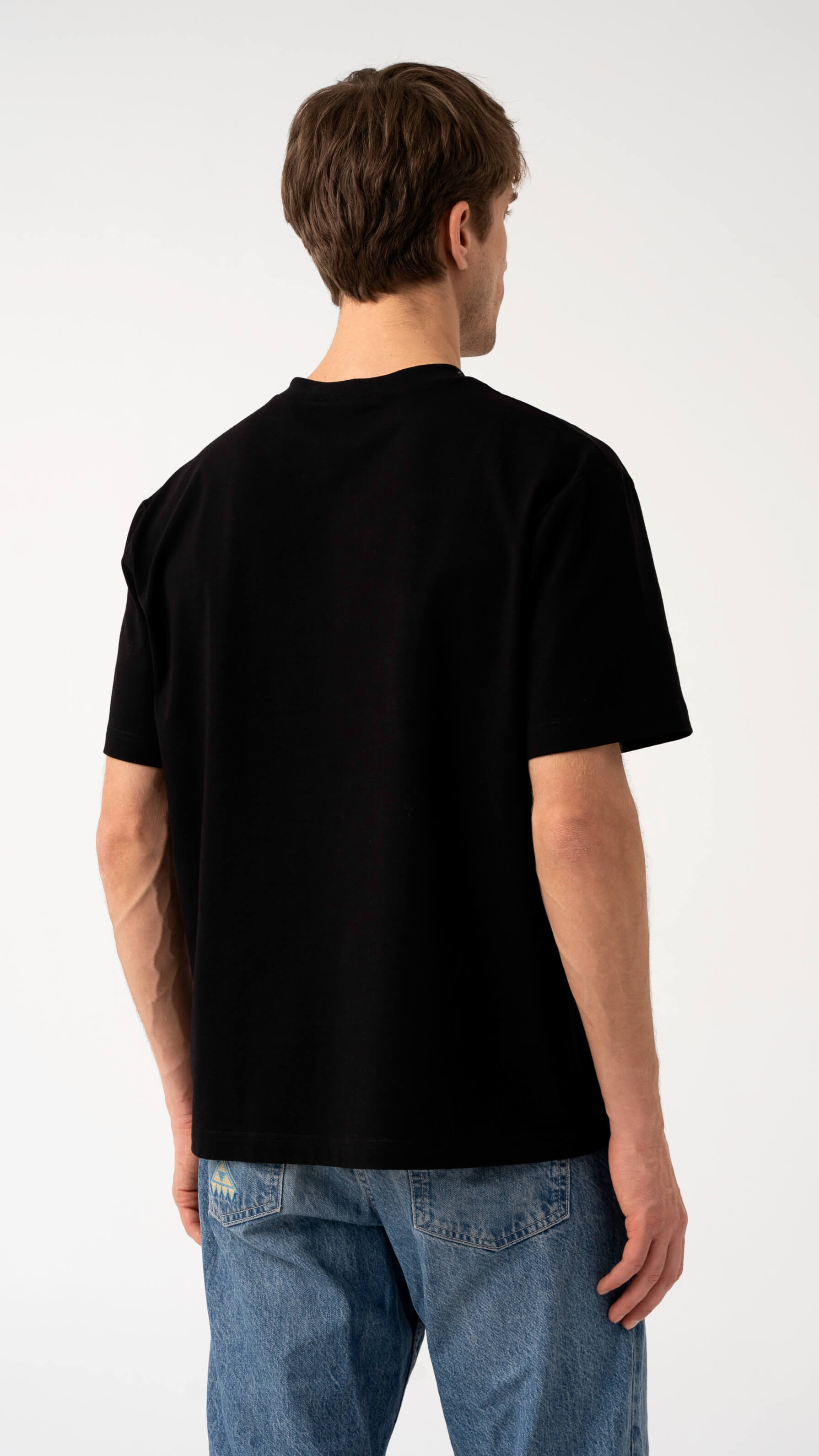 Vyriški juodi marškinėliai cutmyfashion